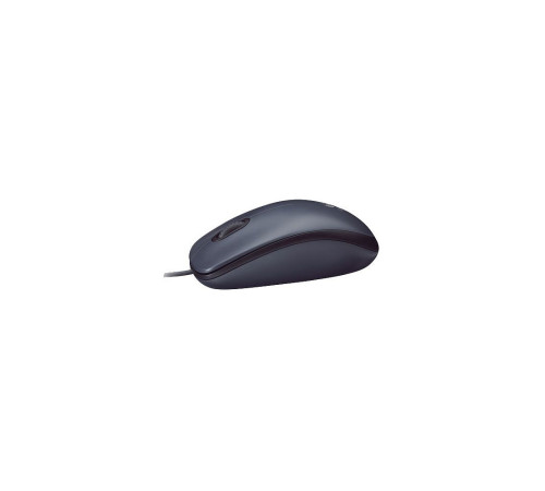 Мышь проводная Logitech Mouse  М90, цвет черный, КИТАЙ
