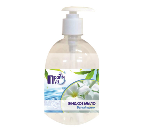 Мыло жидкое 1л  Белый шелк, РБ, Без НДС согл. пп1.16 п.1 ст. 118 НКРБ