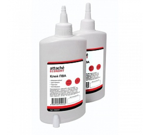 Клей ПВА Attache Economy, 125г, РФ