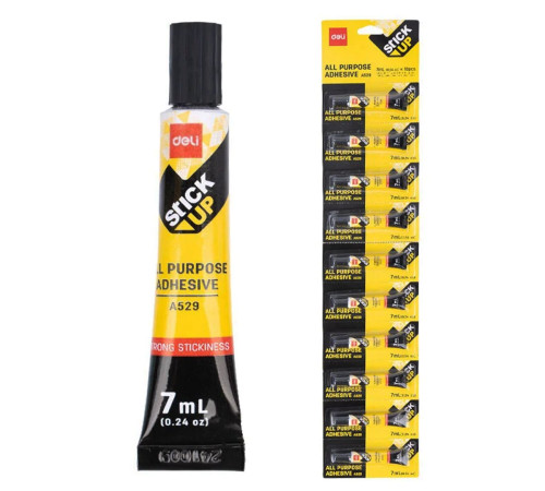 Клей универсальный, 7 мл, Deli, Китай