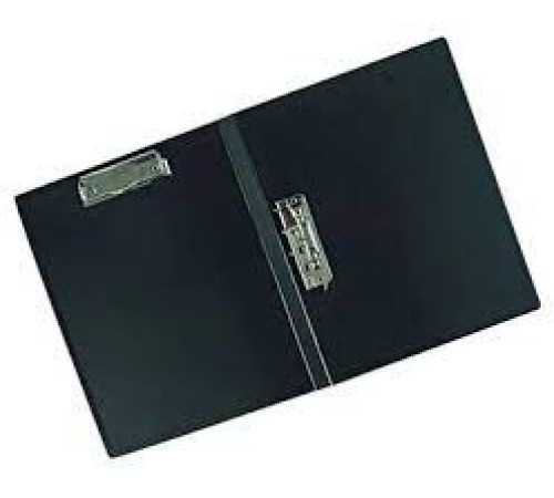 Папка с 2-мя зажимами  А4, 17мм, 700мкм.  Berlingo "Standard" черная, РФ