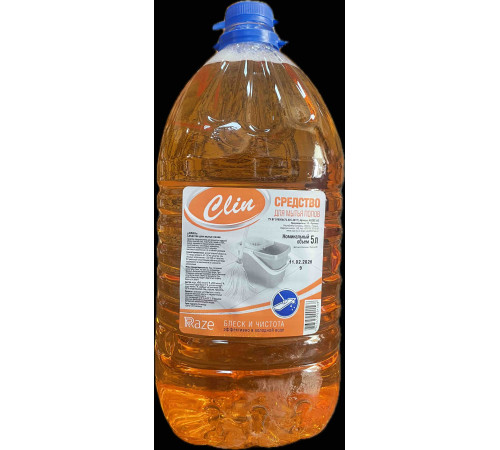 5000 мл Средство моющее для полов "Клин", РБ