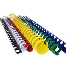 Пружины для перфопер. 10 мм белые. (100шт), Office Kit , Китай