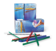 Пружины для перфопер. 14 мм синяя (100шт), Office Kit , Китай