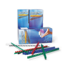 Пружины для перфопер. 38 мм белые (50шт), Office Kit , Китай