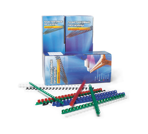 Пружины для перфопер. 38 мм белые (50шт), Office Kit , Китай