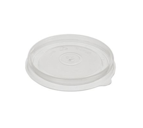 Крышка для контейнера(супница) BioBox Крафт d98мм, прозрачная, 25шт/упак. РФ