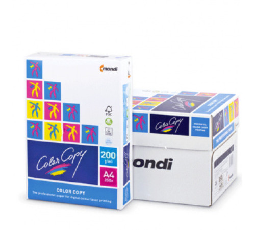 Бумага Color Copy, А4, 200г/м2, 250л, Австрия