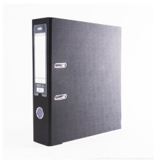 Папка регистратор А4, ПВХ Эко, 75 мм. "Deli", чёрный, Китай