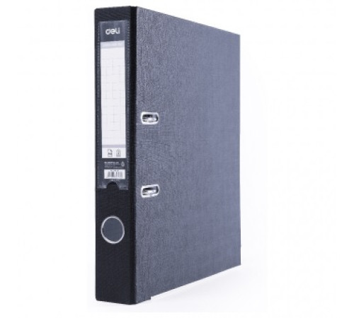 Папка регистратор А4, ПВХ Эко, 50 мм."Deli" черный, Китай