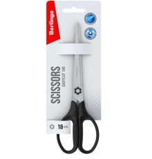 Ножницы 18 см Berlingo "Easycut 100" 18см, европодвес РФ