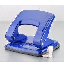Дырокол 22л DP-600G синий (2.2 мм), Индия