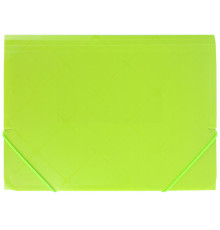 Папка на резинках А4 салатовая Diamond Darvish , пласт. 300мкм, Иран