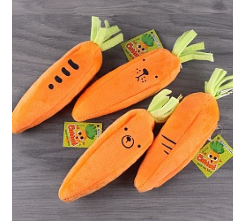 Пенал-тубус "Морковка" 18*6 см, страна ввоза Китай