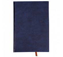 Ежедневник А5 недатиров. 140л "Darvish" обложка к/з ассорти, (синий, голубой, серый), Китай