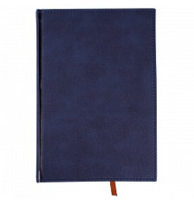 Ежедневник А5 недатиров. 140л "Darvish" обложка к/з ассорти, (синий, голубой, серый), Китай