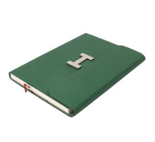 Ежедневник А5 недат.Darvish, 112л обложка кож.зам. зеленый, Китай