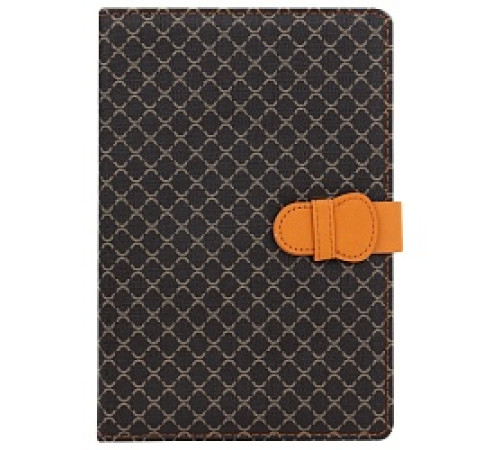 Ежедневник А5 Darvish,  недатиров. 120л обложка кож.зам. на застёжке, Китай