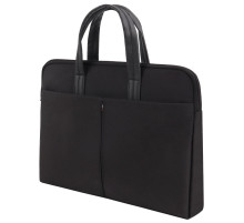 Сумка деловая 42*31см (на молнии) цвет чёрный, Darvish, Китай