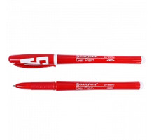 Ручка гелевая красная "Darvish" корпус красный, Китай