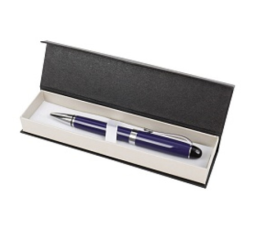 Ручка подар. шарик/поворот. "Darvish" синий стерж., корпус синий в футляре. Китай