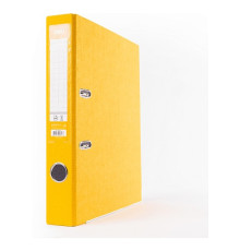 Папка регистратор А4, ПВХ Эко, 50 мм."Deli" желтый, Китай