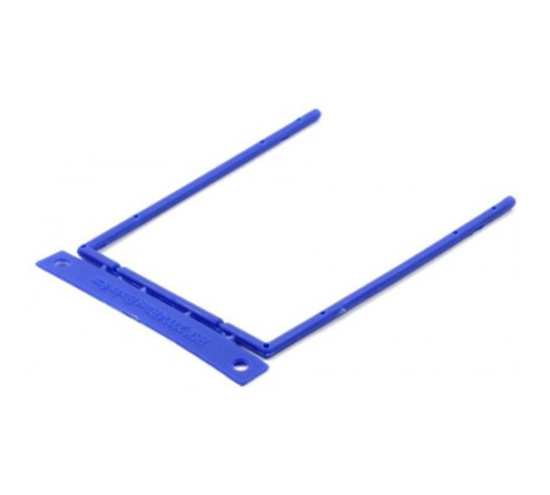 Сшиватель арх.метал. в пластик. оболочке Forpus синий, Китай