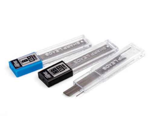 Грифели 0,5мм 2М (2B) 12 шт.Форпус. Латвия