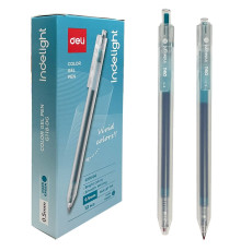 Ручка гелевая автоматическая зеленая, 0.5 мм INDELIGHT, Китай