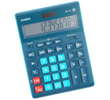 Калькулятор 12р GR-12 Casio  темно-зеленый. 35*155*209мм, Филиппины