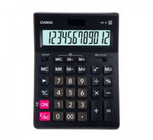 Калькулятор 12р GR-12 Casio черный. 35*155*209мм, Филиппины
