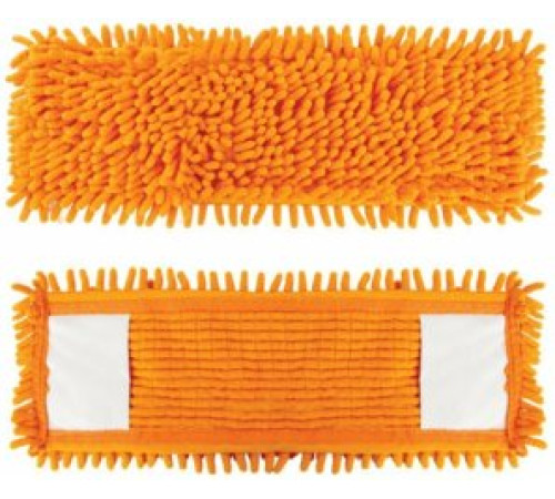 Насадка сменная 41*12см  для швабры Синель, оранжевый. Китай