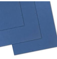 Обложка (перф.) картон под кожу синяя 230г/м 100шт, blue, Китай