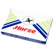 Подушка штемпельная  55х90 мм синяя, GROSS, Китай