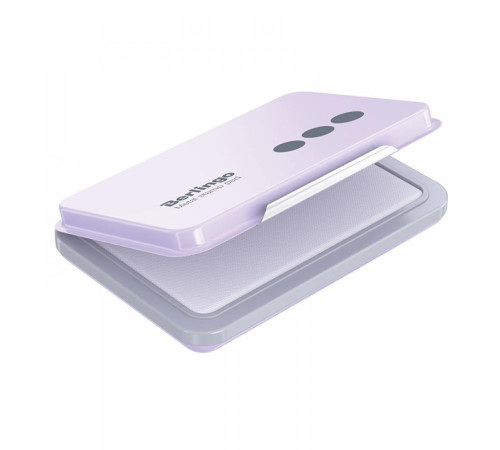 Подушка штемпельная  Berlingo 105*73 мм  с крышкой метал, неокрашенная, Тайланд