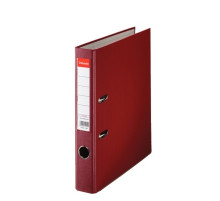 Папка регистратор А4 Q-CONNECT. ПВХ " ЭКО" 50 мм - бургунд, KF15990. РП