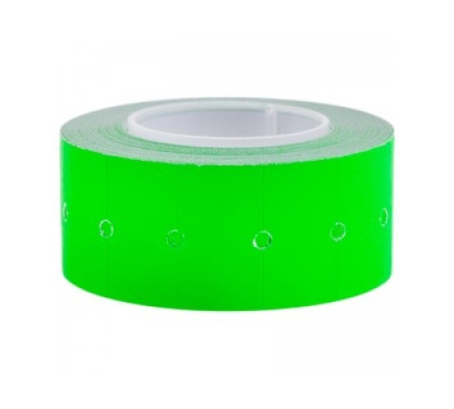 Этикетки самоклеящиеся  KJ 21*12 Fluor цв. зелен (700). Литва