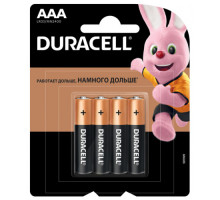 Батарейка LR03 ААA DURACELL (Эл.питания) LR03/MN2400 4шт/1уп.Китай