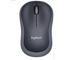 Мышь беспроводная Logitech М185, черная/темно-серая, КИТАЙ