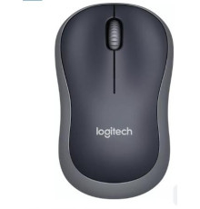 Мышь беспроводная Logitech М185, черная/темно-серая, КИТАЙ