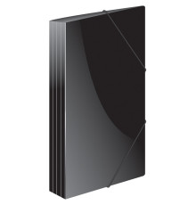 Папка на резинках  А4 Berlingo "Standard" черная, 600мкм, РФ