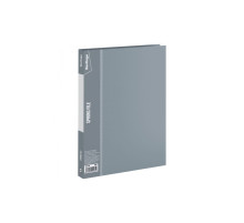 Папка c пружинным скоросшивателем Berlingo Standart А4, 0,7 мм,700 мкм серая, с внут. карманом,РФ