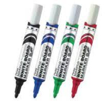 Маркер для доски С ПОДКАЧКОЙ красный  Pentel "максифло", ЯПОНИЯ