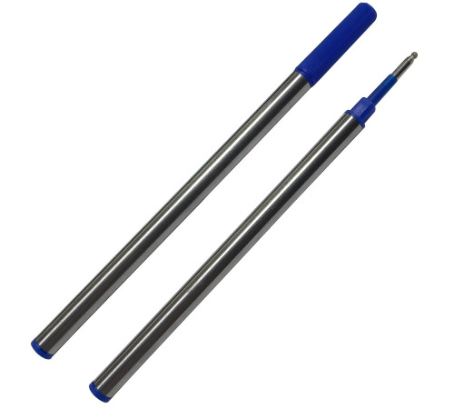 Стержень шар. 111 см, металлический синий, , Metall refill,  Китай