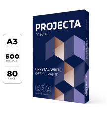Бумага офисная А3 (297*420мм) PROJECTA Special, марка B, 80г/м2, 500л, РФ