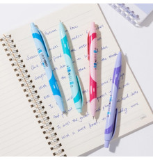 Ручка шарик/автомат Deli XTREAM линия 0,7мм, масл.чернила,синяя, ассорти.Китай