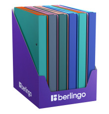 Папка на 2 кольца Berlingo Soft Touch, 24мм, 700мкм, ассорти, с внутр. карманом, Китай