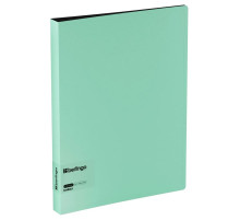 Папка на 4 кольца Berlingo "Instinct" А4, 35мм, 700мкм, D-кольца, с внутр. карманом, мятный,Китай