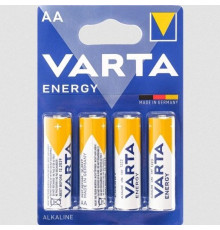 Батарейка LR6 АА  VARTA  ENERGY алкалайн. 1,5V  4 шт/уп, Германия