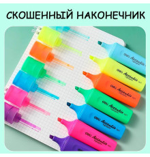 Маркер-текстовый Deli Accentio голубой, 1-5 мм, Китай